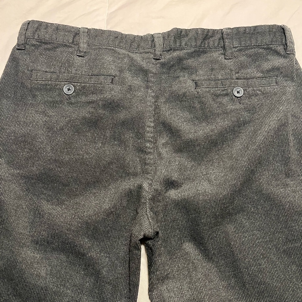 Izod Perform X Men's Dark Gray Corduroy Pants Waist 36 - Picture 8 of 10